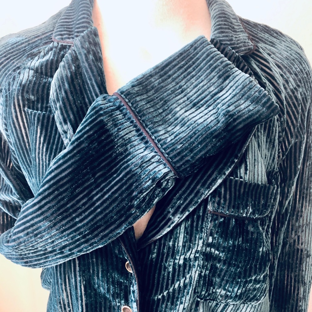New FREE PEOPLE Green Blouse Top - Picture 3 of 7